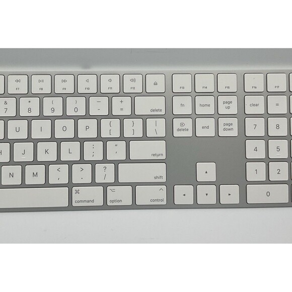 Apple Wireless Magic Keyboard 2 W/ Numeric Keypad A1843 EMC 3138. Tested.EUC - Picture 5 of 11